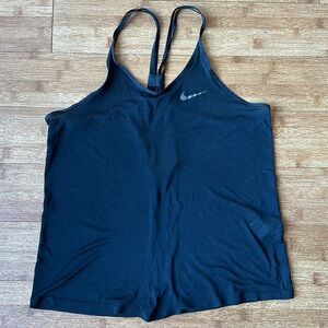 Nike black tank top in S